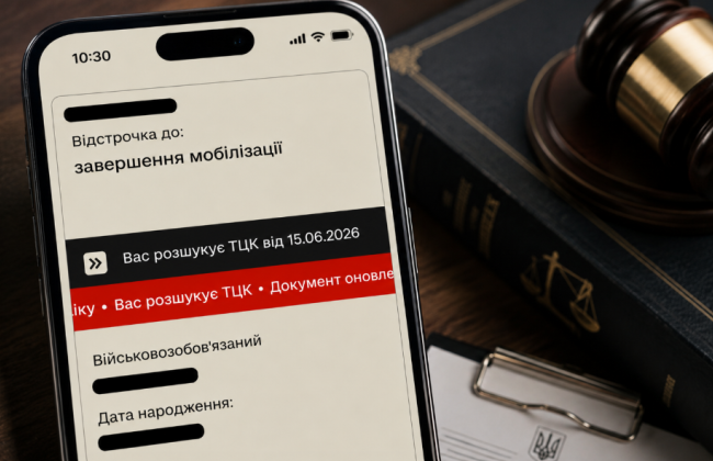 Что на самом деле означает статус «разыскивает ТЦК» в Резерв+: суд разграничил информирование и розыск