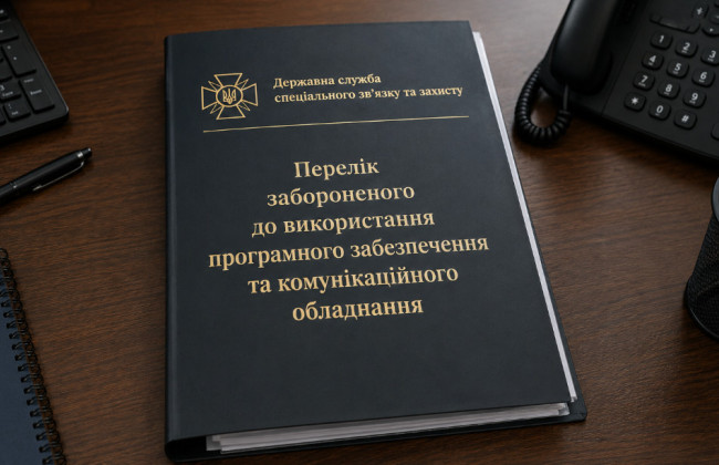 С 40 до 416 позиций: в Украине расширили Перечень запрещенного к использованию программного обеспечения