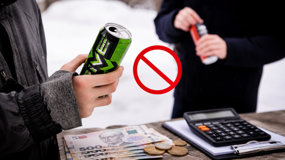 За продажу энергетиков детям хотят наказывать штрафами: санкции готовят для продавцов, родителей и даже самих подростков