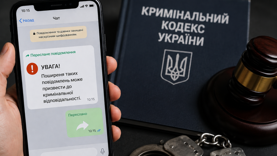 За пересылку сообщений в мессенджерах могут привлечь даже к уголовной ответственности