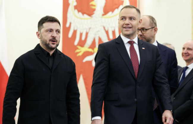 Президент Польши Кароль Навроцкий лишил Владимира Зеленского Ордена Белого Орла