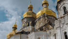 Пошкоджені конструкції Києво-Печерської лаври накривають від несприятливих погодних умов
