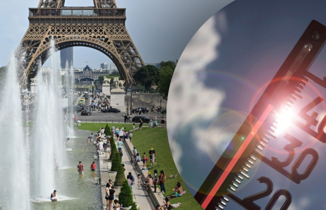 Европу накрыла мощная жара: температура приближается к 40°C, отменяют поезда и спасают животных