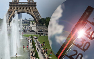 Европу накрыла мощная жара: температура приближается к 40°C, отменяют поезда и спасают животных