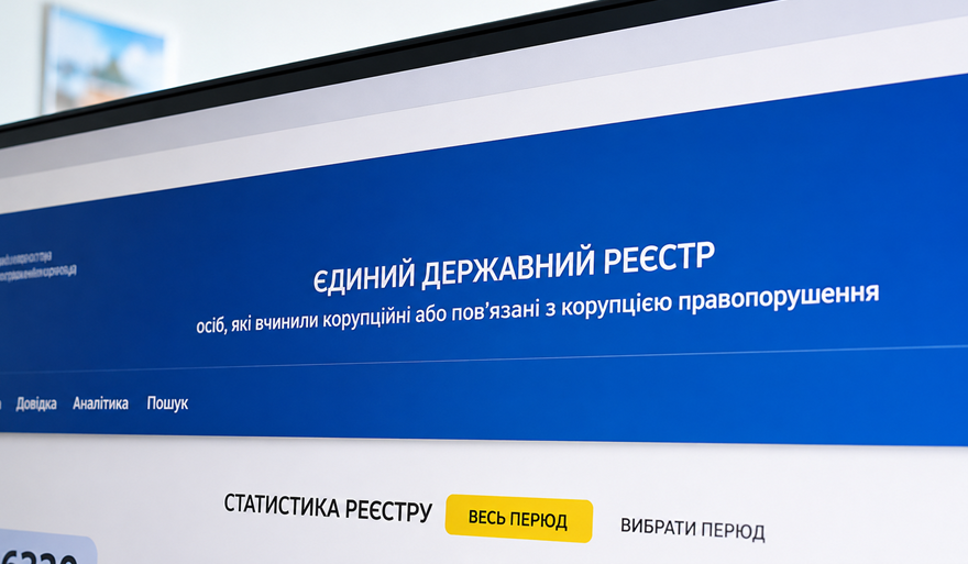 Data on disciplinary liability for corruption is proposed to be stored in the Register for only one year — draft law