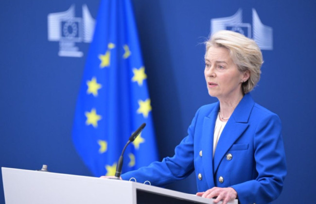 25 июня Украине перечислят первый транш в размере 3,2 млрд евро из 90-миллиардного кредита — фон дер Ляйен