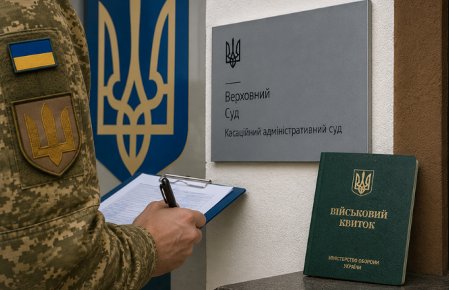 Когда поздно обжаловать приказ ТЦК о мобилизации: Верховный Суд подтвердил применение месячного срока