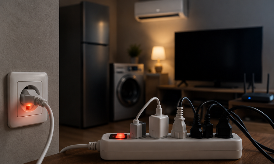 Even turned-off appliances consume electricity: which devices increase electricity bills