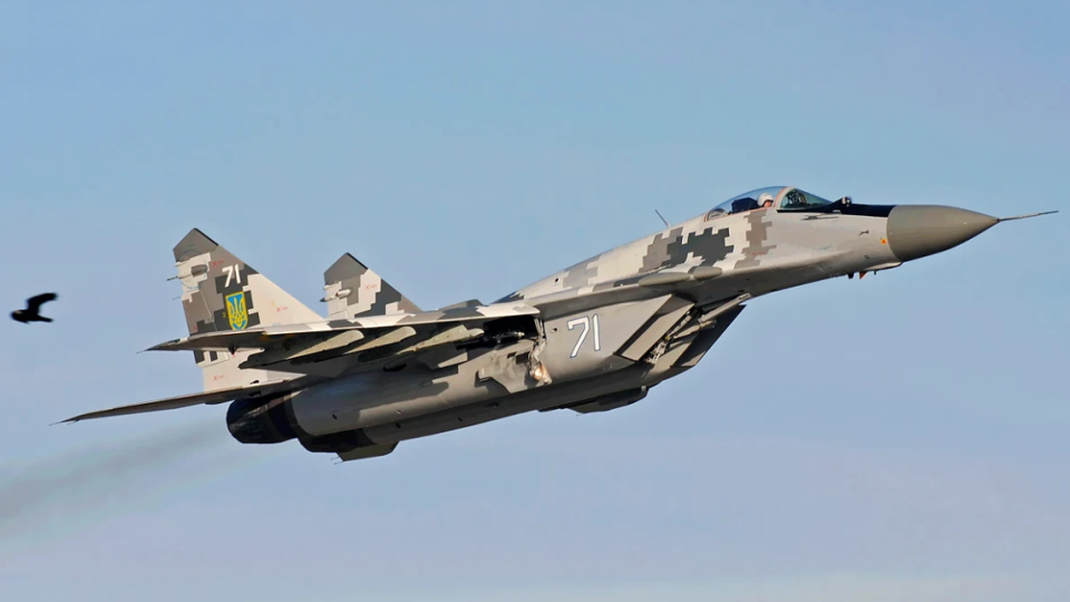 A MiG-29 Fighter Jet Lost During Combat Mission in Poltava Region: Pilot Survived