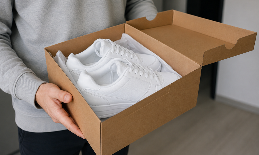 The store attributed the defect of branded sneakers to the "wrong size," but the court sided with the buyer