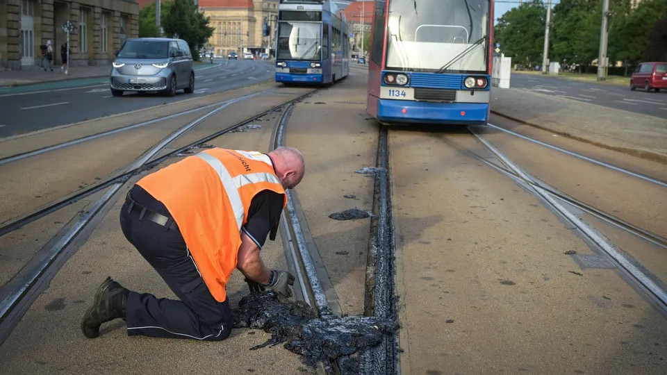 In Germany, even rails melted due to abnormal heat – tram traffic stopped