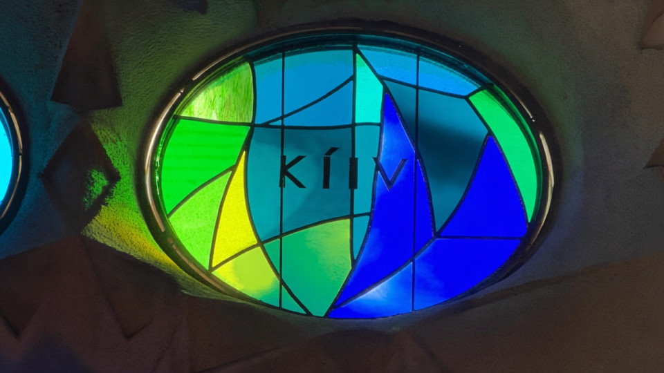 In Barcelona, the name of Kyiv was Ukrainianized on the stained glass of the Sagrada Familia church