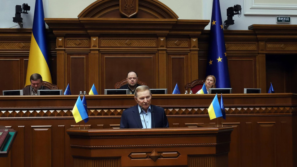 The Second President of Ukraine Leonid Kuchma Received the Levko Lukyanenko Award
