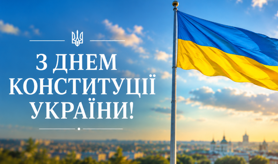 «Судово-юридична газета» вітає з Днем Конституції України!
