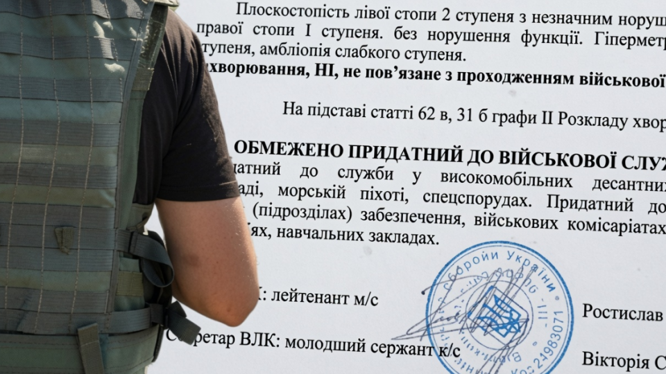 Failure to Contact the Territorial Recruitment and Social Support Centre to undergo Military Medical Commission repeatedly — Formerly 'Limited Fitness' Face a Fine of UAH 17,000