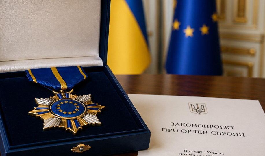 Introduction of the Order of Europe: Parliament is recommended to adopt the bill