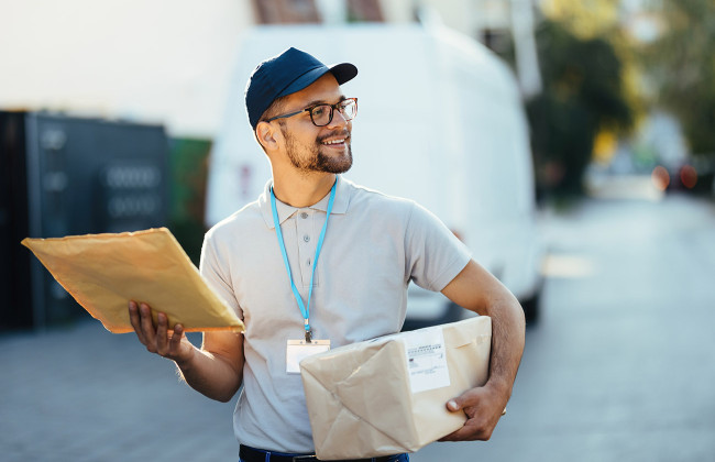 Courier invoice without a receipt does not prove timely filing of a claim – appellate court