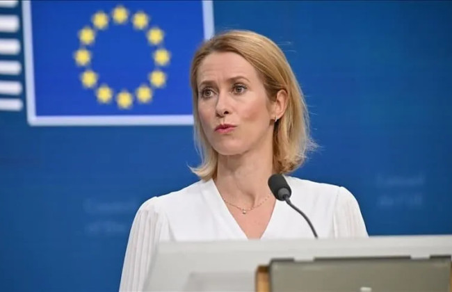 Кая Каллас анонсировала новые санкции ЕС против РФ после атаки на Киев
