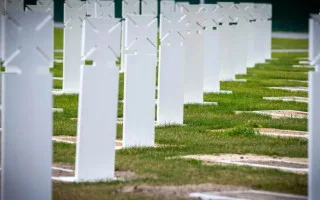 У Национального военного мемориального кладбища объяснили появление провалов после ливней
