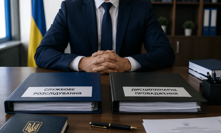 Службове розслідування та дисциплінарне провадження: у чому різниця і коли можливе дисциплінарне стягнення