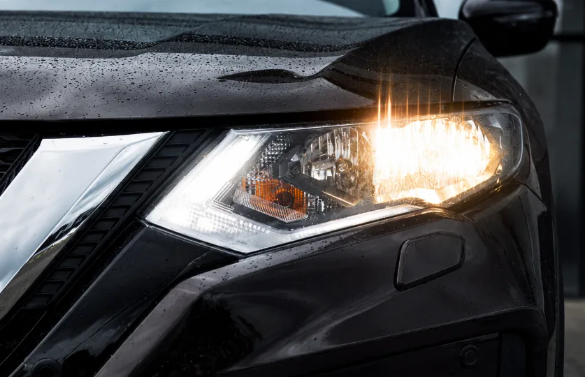 Flashing headlights at another driver — in some cases, this can result in a large fine