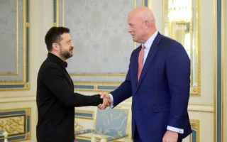 Владимир Зеленский встретился с послом США при НАТО Мэттью Уитакером