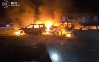 Враг нанес по Киеву ракетный удар: в трех районах возникли пожары