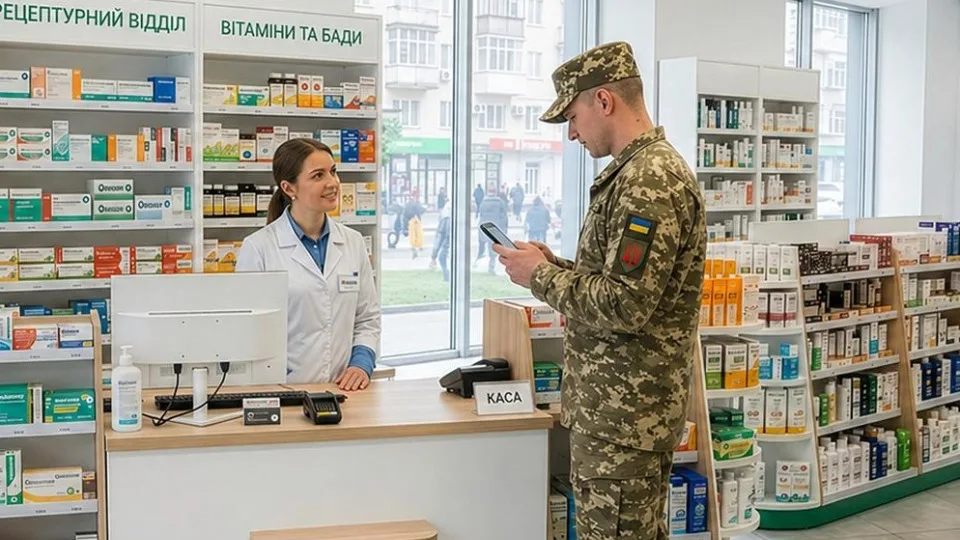Військові зможуть купувати ліки дешевше: як отримати знижку в Армія+