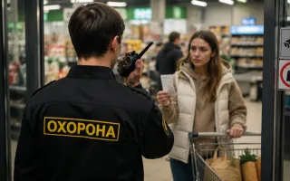 Охрана остановила на выходе из магазина: обязаны ли вы показывать чек