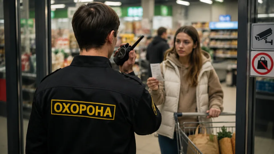 Security stopped at the store exit: are you obliged to show the receipt