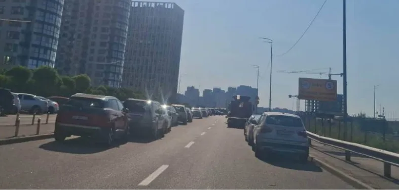 In Kyiv: 17 'Parking Heroes' Punished Simultaneously [PHOTO]
