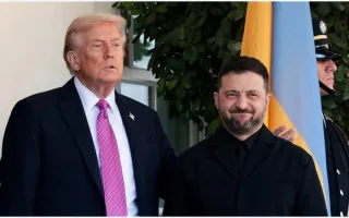 Владимир Зеленский встретился с Дональдом Трампом в Белом доме