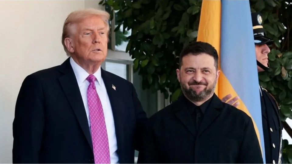 Володимир Зеленський зустрівся із Дональдом Трампом у Білому домі