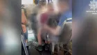 In Kyiv, a minibus driver whose roof leaked during a downpour was fined for faulty transport