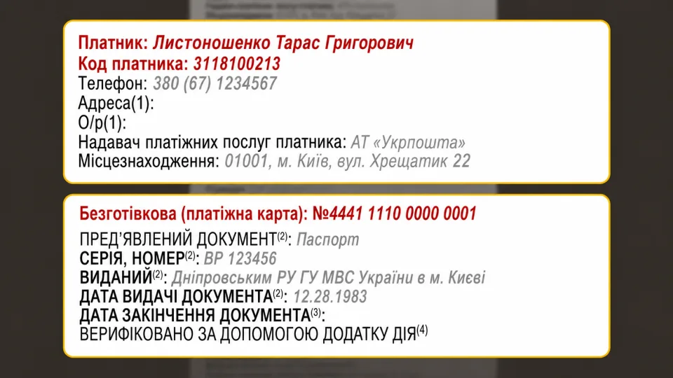 Укрпочта с 1 августа будет печатать персональные данные на чеках за коммуналку по требованию НБУ