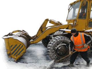 Киевские коммунальщики убрали с улиц рекордное количество снега