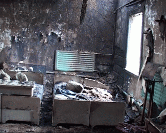 В Черниговской области сгорел детский садик (ФОТО)