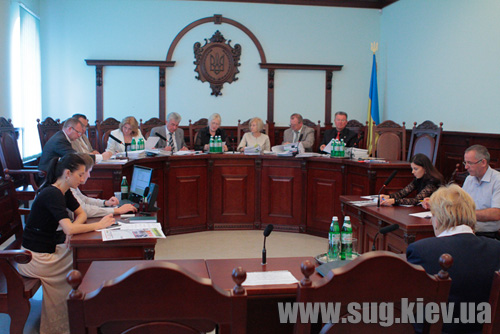 Заседание Высшего Совета юстиции Украины 27 сентября 2011 г.
