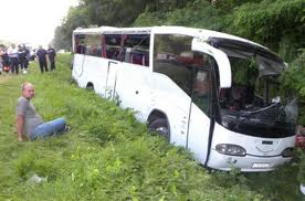 Арестован водитель автобуса, который разбился под Черниговом 