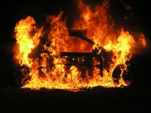 В Черкасской области сгорело 3 автомобиля