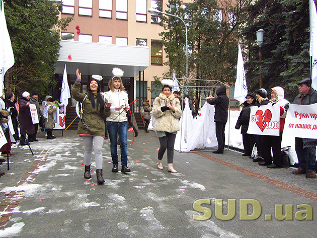 Акция протеста у ВККС 14.02.2013