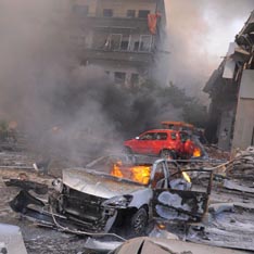 В центре Дамаска возле штаб-квартиры правящей партии прогремел взрыв
