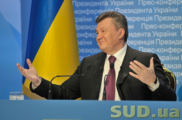Пресс-конференция Президента Украины В. Ф. Януковича 01.03.2013