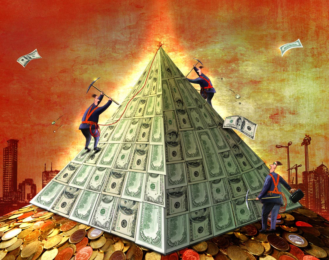 Финансовые пирамиды долго не простоят