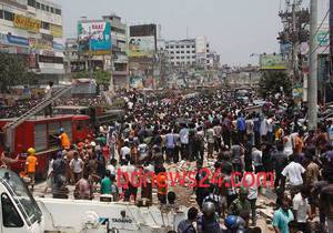 82 человека погибли в результате обрушения торгового центра в Бангладеш