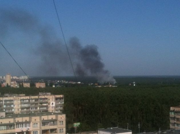 В Киеве горела гостинница