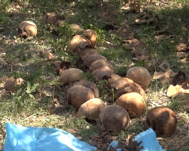 В Крыму нашли останки морских пехотинцев, погибших на войне