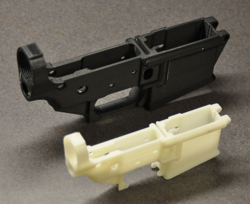 Напечатанная на 3D-принтере винтовка стреляет