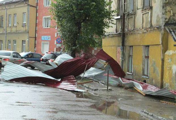 Ураган во Львовской области: посрывало крыши и повалило деревья