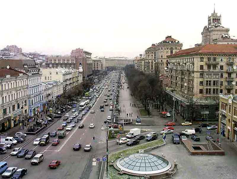 В связи с празднованием 70-летия освобождения Киева перекроют центральные улицы столицы